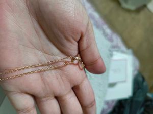 Giva Rose Gold Infinity Heart Pendant