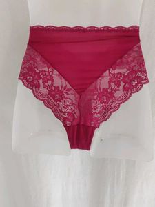 Women's Lace Trim Thong Panty