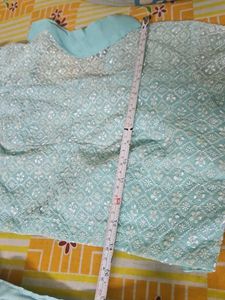 Beautiful Light Blue Lehenga Choli