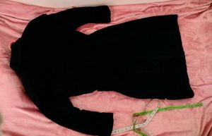 🧥 Oversized Long Elegant Black Coat
