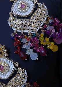 Exquisite Multicolored Stone Earrings
