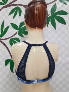 (100)Printed Sports Bra
