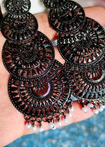 Price 💧 4 Layer Long Metal Jhumka