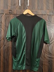Men's Green Athletic Sports T-Shirt