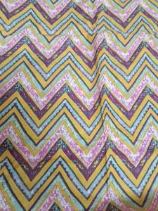 Vibrant Floral Print Cotton Fabric