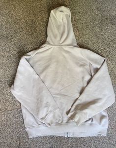 H&amp;M Beige Zip-Up Hoodie