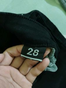 Stylish Black &amp; Grey Jeans
