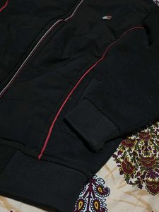 Men's Black Track Jacket