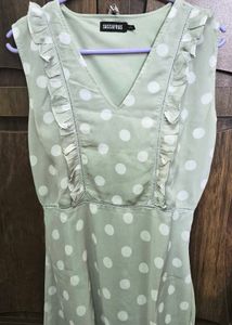 Polka Dot Midi Dress