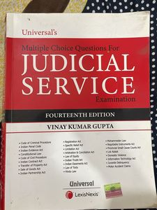 Universal Judicial Service Examination MCQs 2021
