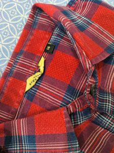Classic Red & Blue Plaid Shirt
