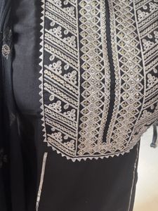 Elegant Black Kurta Set with Dupatta