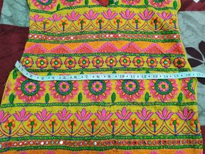 cotton embroidery suit
