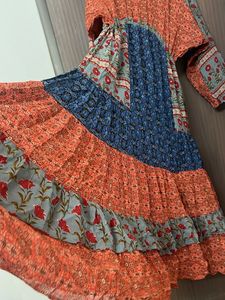 Zara Boho Patchwork Maxi Dress for L &amp;xl