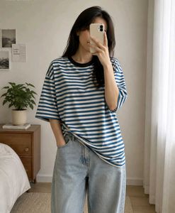 Striped Blue & White T-Shirt