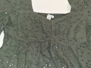 Embroidered Cotton Blouse
