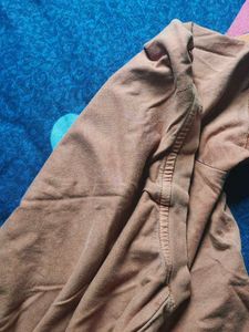Solid Brown Basic T-Shirt boxy fit