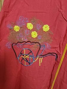 A Line Kurta Without Side Cuts