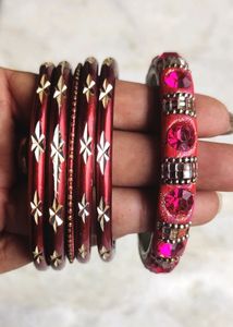 5 Bangles And 1 Bracelet Bangle