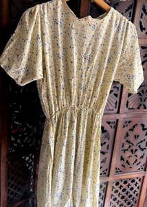 Cute Floral Print Dress
