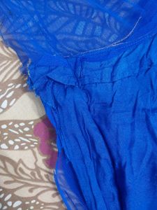 Elegant Blue Anarkali