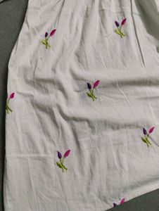 Embroidered Kurta with Palazzo Set