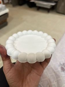 White Decorative Plate