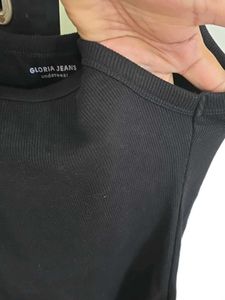 Gloria Jean Black Camisole