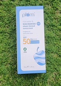 Plum Sheer-Tinted Sunscreen