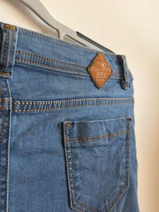 Blue Denim Classic Skirt