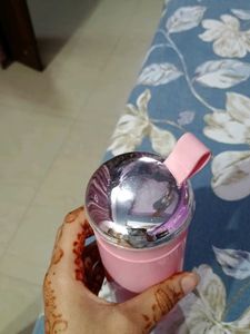 Cute Pink 400ml Water Bottle