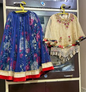 Kids Ethnic Lehenga & Top Set