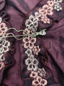 Whimsical whimsigoth Embroidered shrug