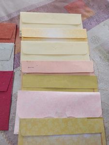 Assorted Textured Envelopes - Set of 10