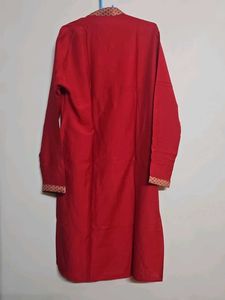 Elegant Red Kurta