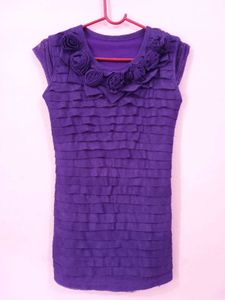 Ruffled Floral Neck Top