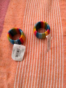 Colorful Napkin Rings - Set of 2