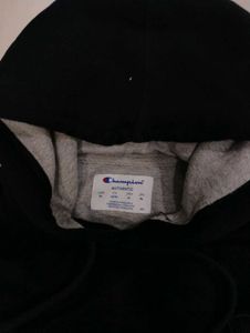 Black CHAMPION Hoodie