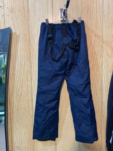 Navy Blue Parachute Pants