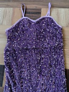 Sparkly Purple Gown