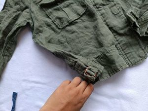 Vintage Military-Inspired Jacket