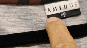 Amydus Zebra Print Wrap Top