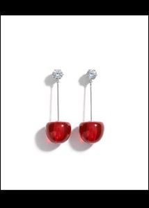 Cherry Drop Earrings