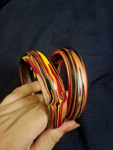 Boho Layered Bangle Set (laakh ki chudiyan)