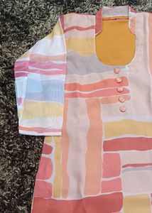 Organza Beautiful Kurti With Inner