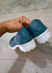 Stylish Blue Ballerina Flats