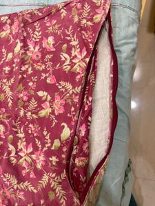 set of 2 pillow  Cover - Beige and red