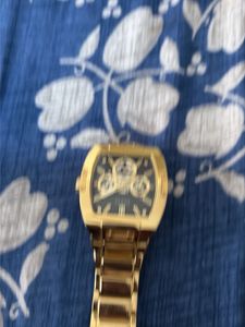 Guess Gold Tone Watch