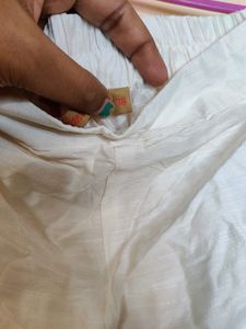 Off White Straight Pants