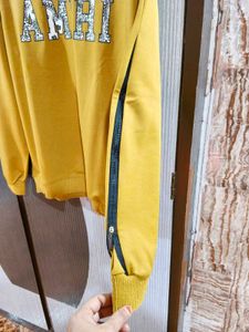 Amiri Yellow Sweatshirt